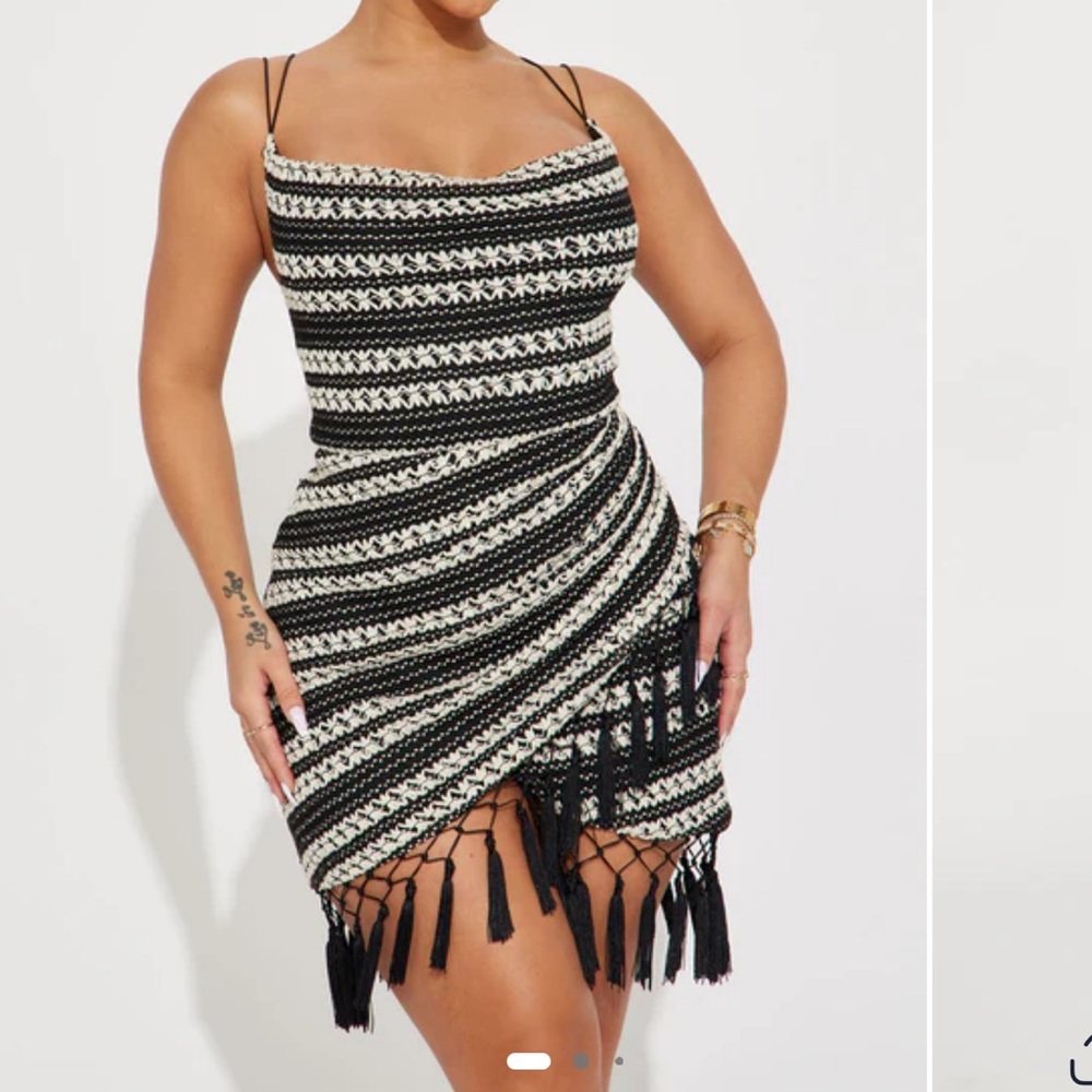 Fashion Nova Crochet Mini Dress